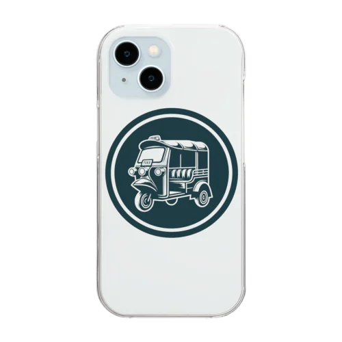 タイのトゥクトゥク(tuktuk)デザインリリーズ Clear Smartphone Case