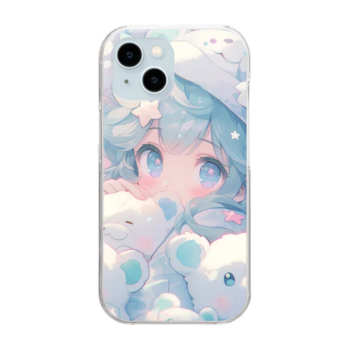 bear girl Clear Smartphone Case