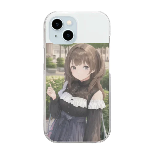 待ち合わせ Clear Smartphone Case