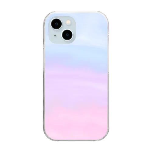 カラー10 Clear Smartphone Case