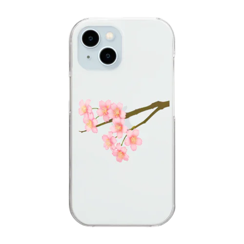 桜 Clear Smartphone Case