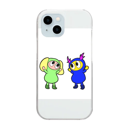 おやゆびくん Clear Smartphone Case