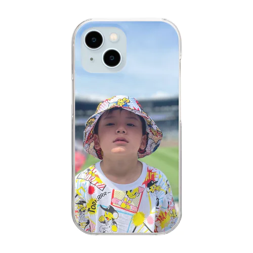 暑いライトスタンド Clear Smartphone Case