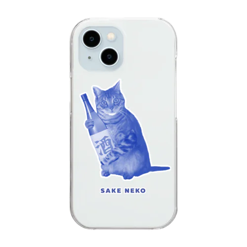 SAKE NEKO Clear Smartphone Case