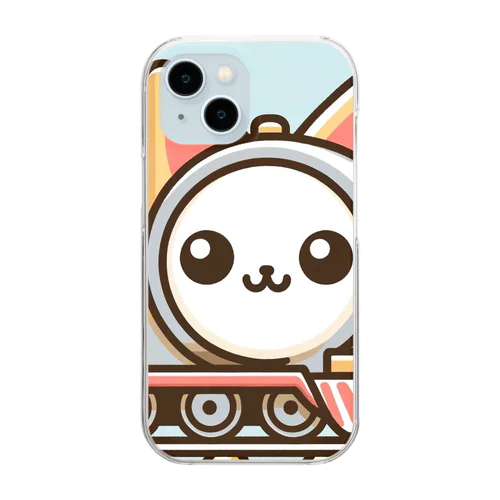 猫電車 Clear Smartphone Case