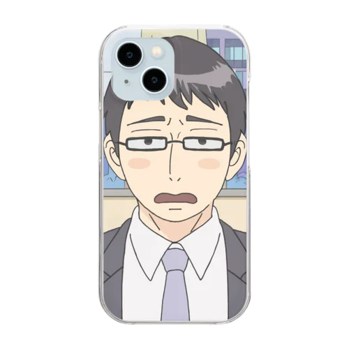 もう限界＠サラリーマン Clear Smartphone Case