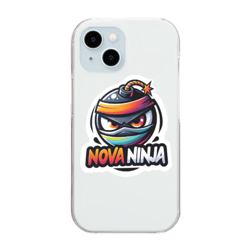 「Nova Ninja」 Clear Smartphone Case