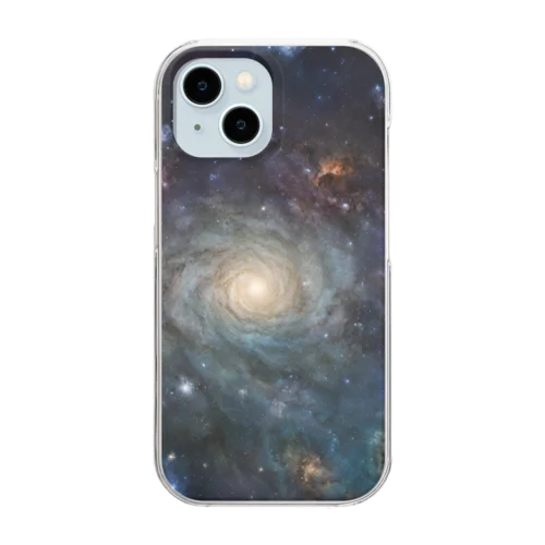 神秘的な宇宙のグッズ Clear Smartphone Case