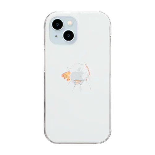 もーにんぐるーてぃん Clear Smartphone Case