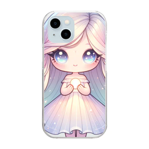 おーろらのようせい Clear Smartphone Case