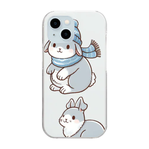 ウサちゃん Clear Smartphone Case