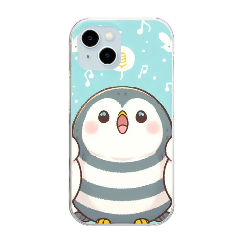 シマエナガ Clear Smartphone Case