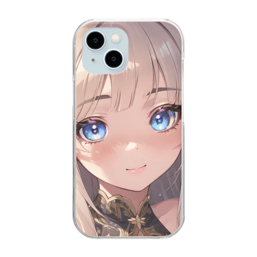 お姫ちゃん Clear Smartphone Case