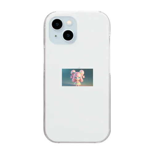 魔法不機嫌少女 Clear Smartphone Case