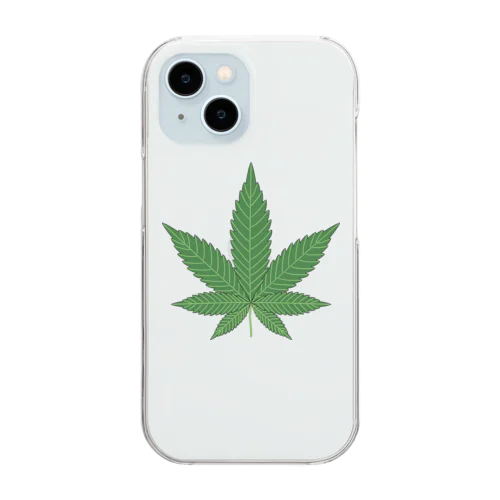 大麻 Clear Smartphone Case