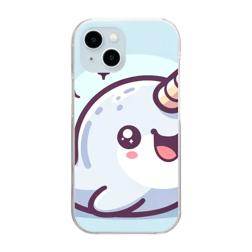 嬉しいナノワール Clear Smartphone Case