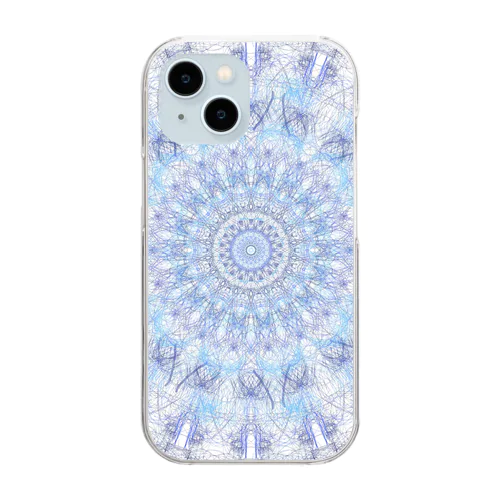 曼荼羅アートシリーズ Clear Smartphone Case