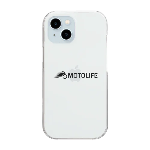 MOTOLIFEグッズ クリアスマホケース