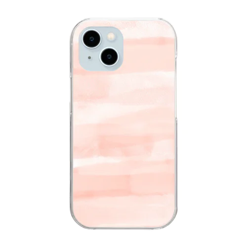 カラー12 Clear Smartphone Case