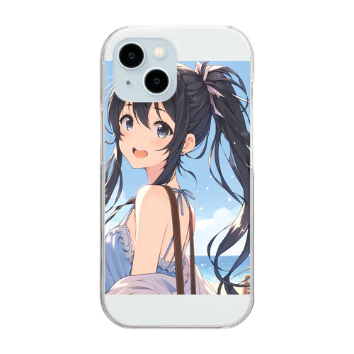 スーパーアイドルゆいちゃん Clear Smartphone Case