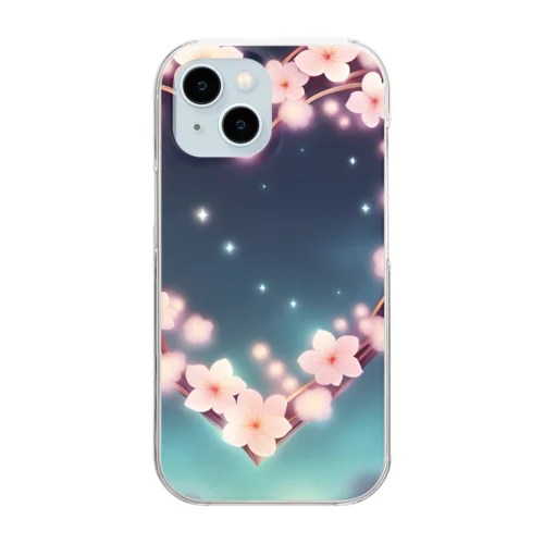 春コレパート2 Clear Smartphone Case