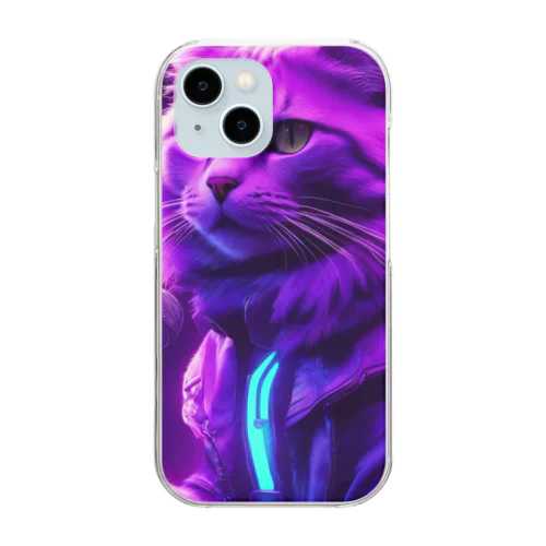 ROCKYCAT　ヴォーカル Clear Smartphone Case