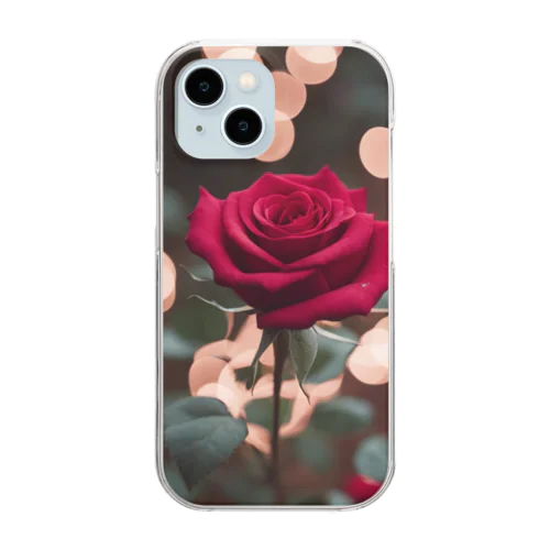 薔薇 Clear Smartphone Case