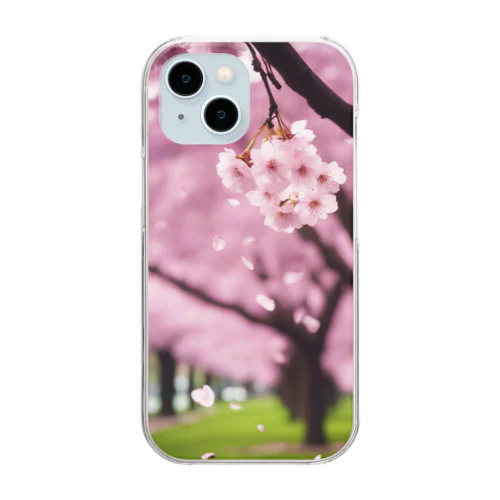 Sakura - Confetti Clear Smartphone Case