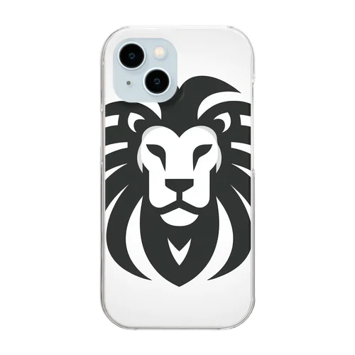 cool lion Clear Smartphone Case