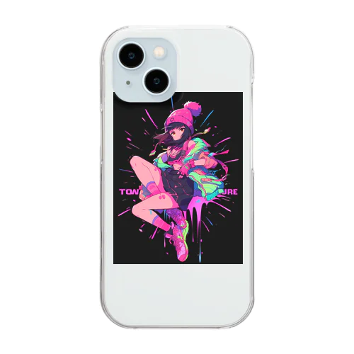 時は今　エンジェル717 2065 Clear Smartphone Case