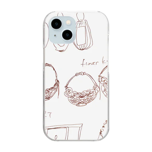 イラストレーション02 Clear Smartphone Case