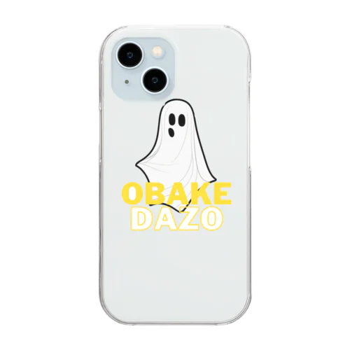 OBAKEDAZO👻 クリアスマホケース