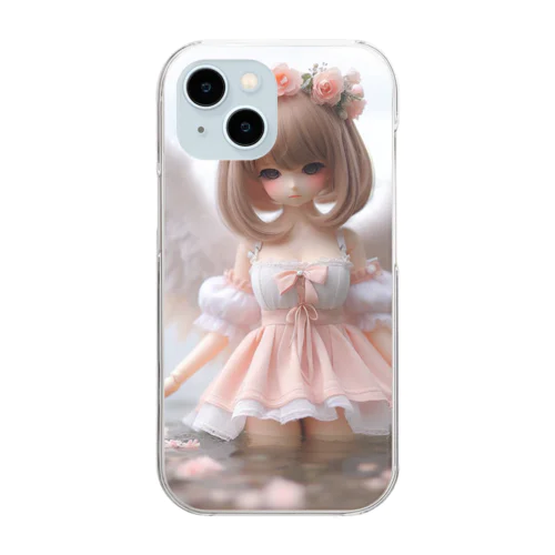 水面の天使No.9 Clear Smartphone Case