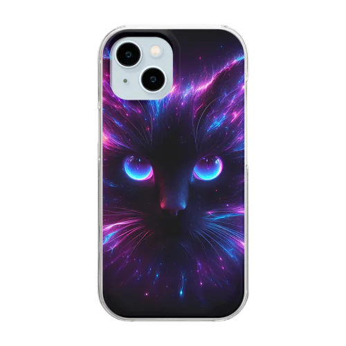 黒猫🐾 Clear Smartphone Case