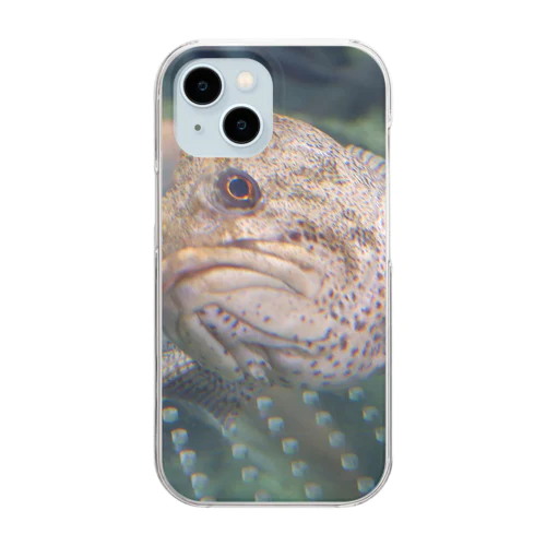 興味津々 Clear Smartphone Case