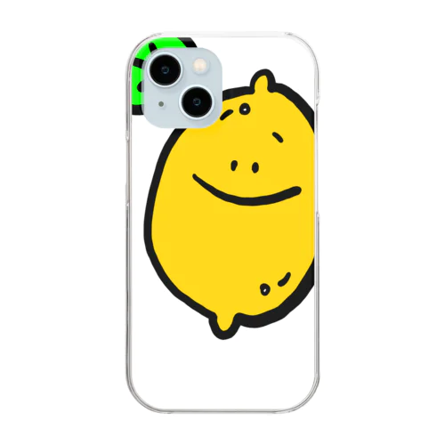 レモン君のスマホケース Clear Smartphone Case