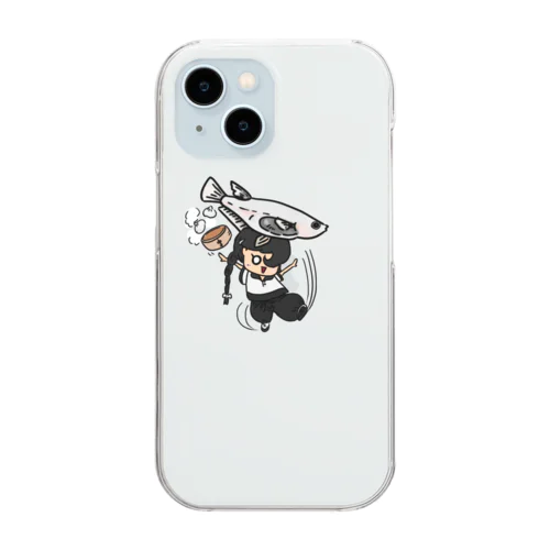 パンダ子 Clear Smartphone Case