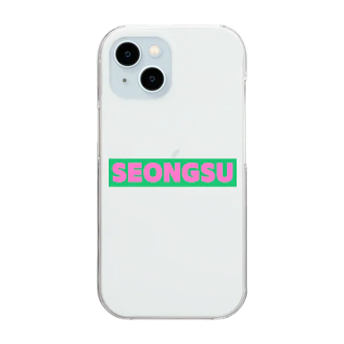 SEONGSU Clear Smartphone Case