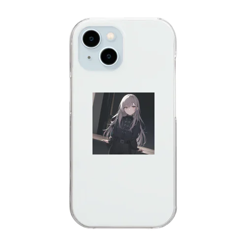 アッシュの美少女 Clear Smartphone Case