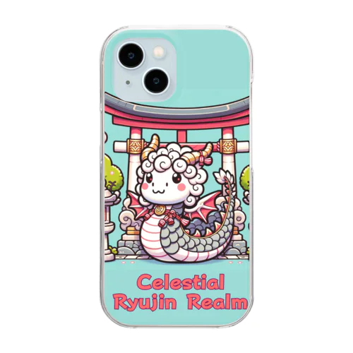 Celestial Ryujin Realm～天上の龍神領域1～2 Clear Smartphone Case