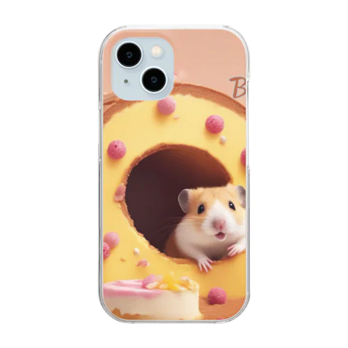 バウムクーヘンの穴 🐹 Clear Smartphone Case