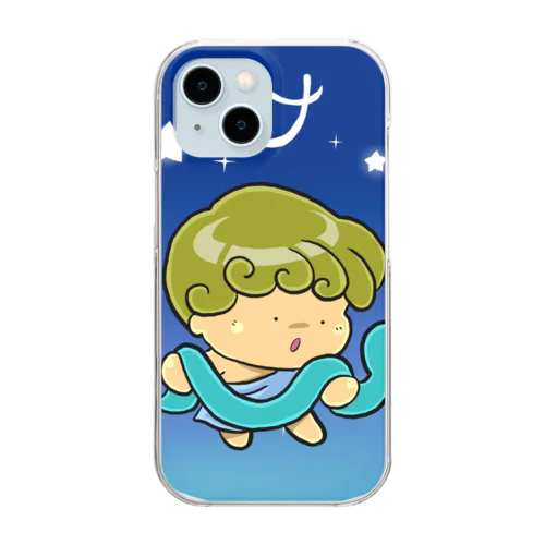 蛇使い座 Clear Smartphone Case