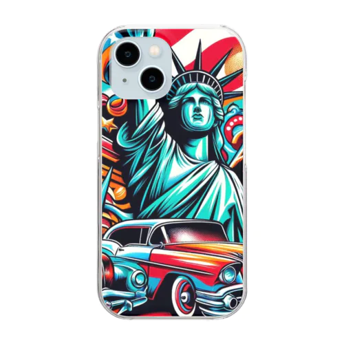 The アメリカン・ドリーム Clear Smartphone Case