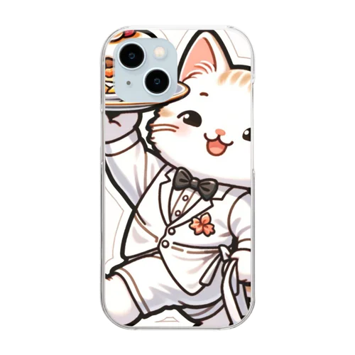 子猫のレストラン Clear Smartphone Case