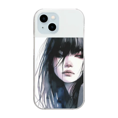 ennui-lady【1st】 Clear Smartphone Case