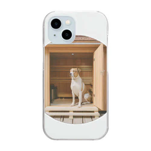 サウナードック🐕 Clear Smartphone Case