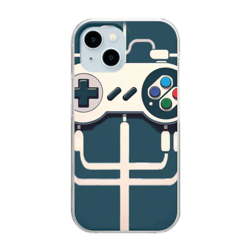 game pad Clear Smartphone Case