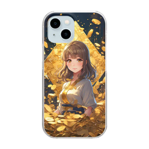 金運を上げるアイテム Clear Smartphone Case