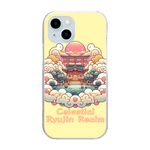 Celestial Ryujin Realm～天上の龍神社7~9 Clear Smartphone Case