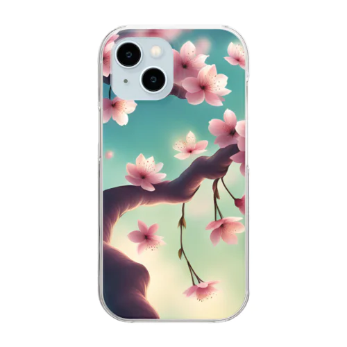 春桜 Clear Smartphone Case